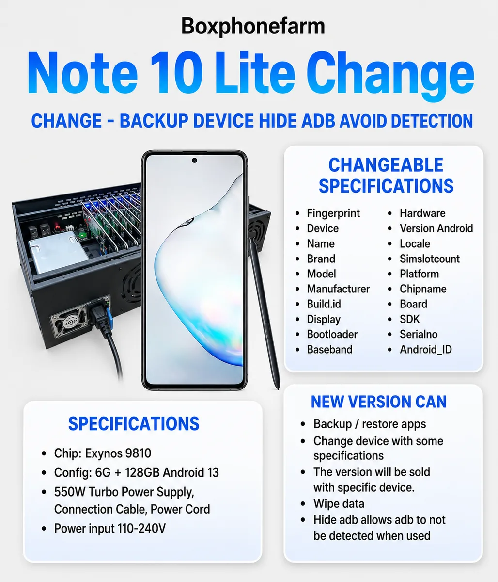Samsung Galaxy Note 10 Lite (Change)