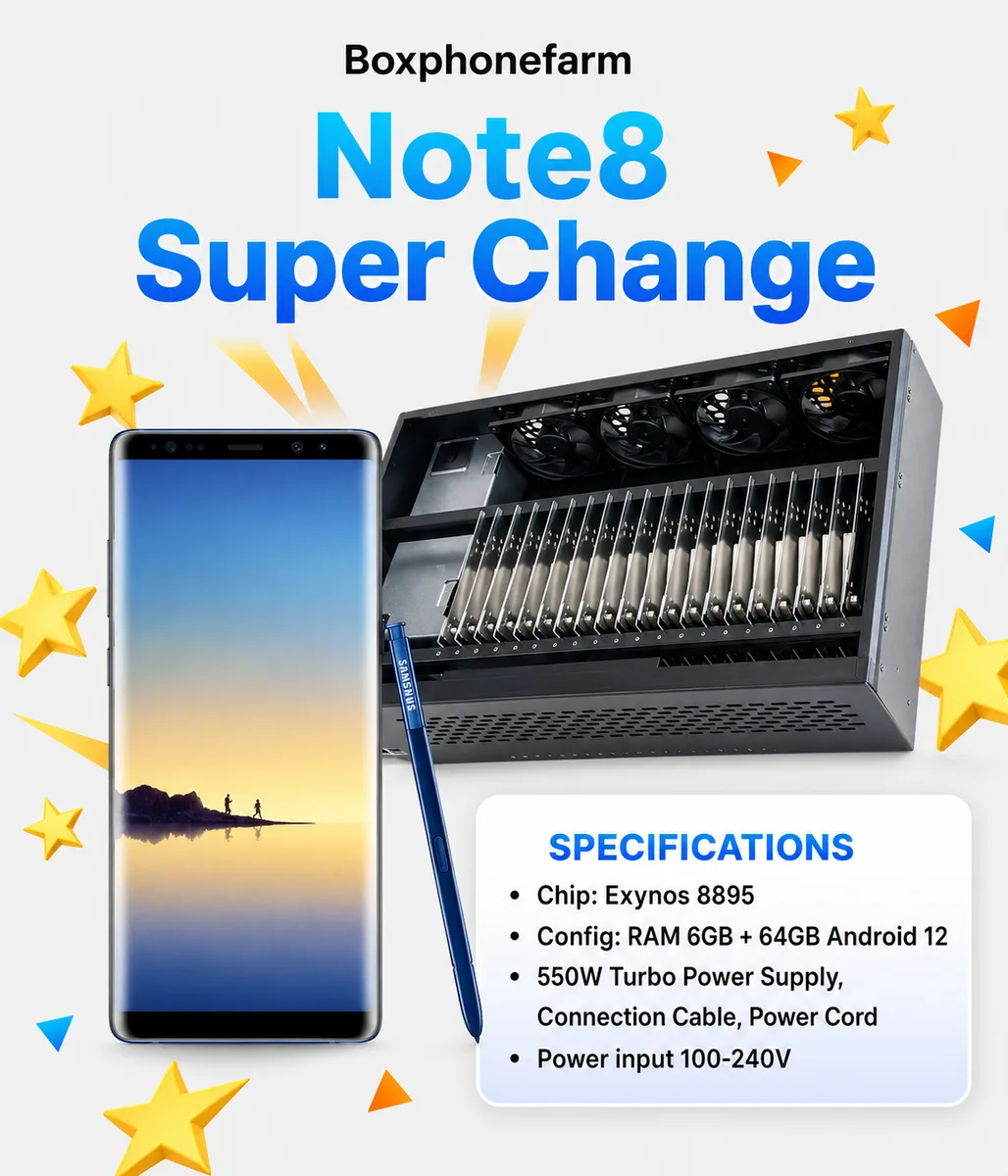 Samsung Galaxy Note 8 (Super Change)