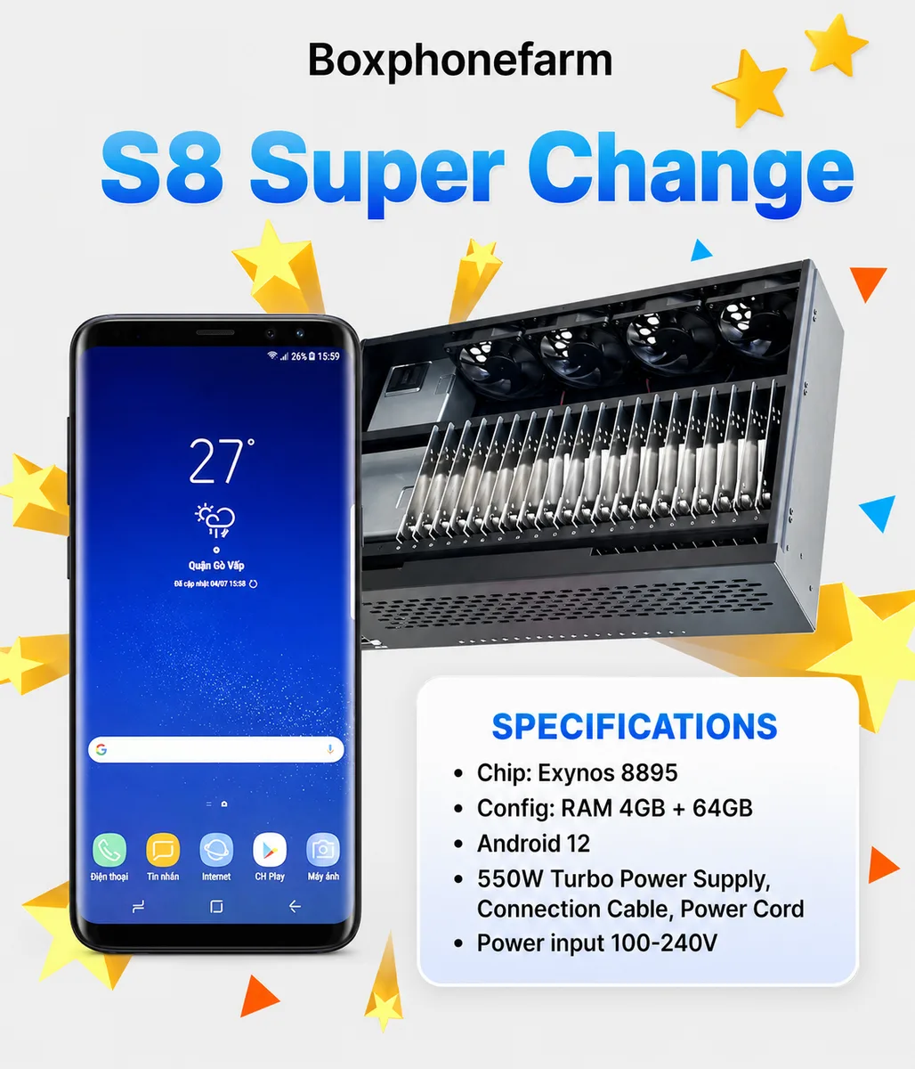 Samsung Galaxy S8 (Super Change)
